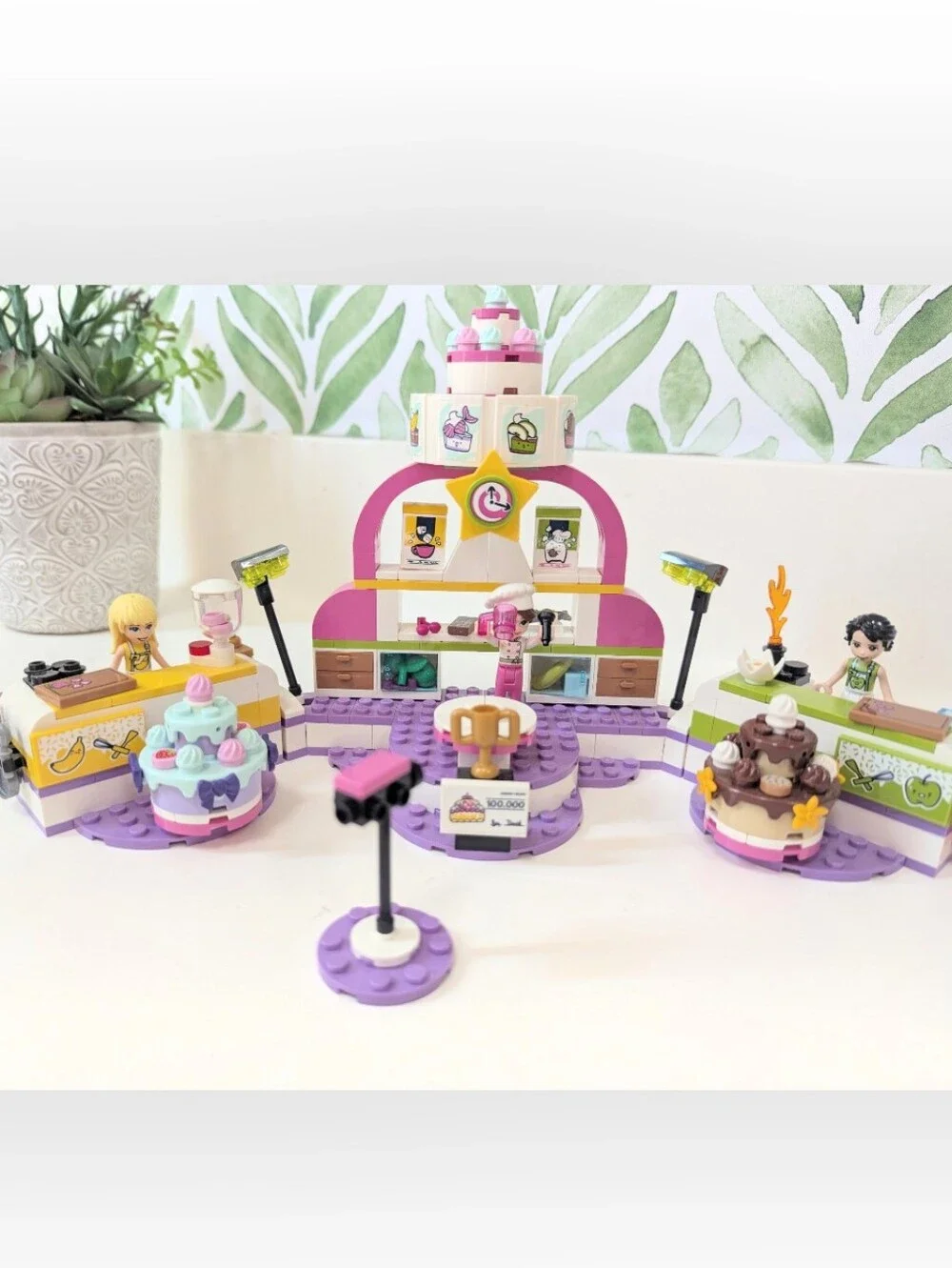 Lego Friends Set 41393 Baking Competition *Complete Set* Collectible